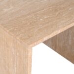 Vernazza Travertine End / Side Table
