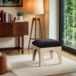 Lawson Chenille Fabric Upholstered Ottoman
