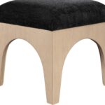 Lawson Chenille Fabric Upholstered Ottoman