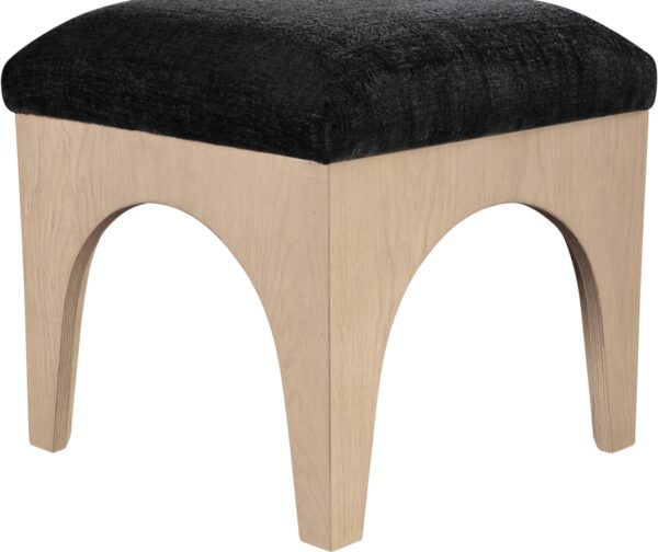 Lawson Chenille Fabric Upholstered Ottoman