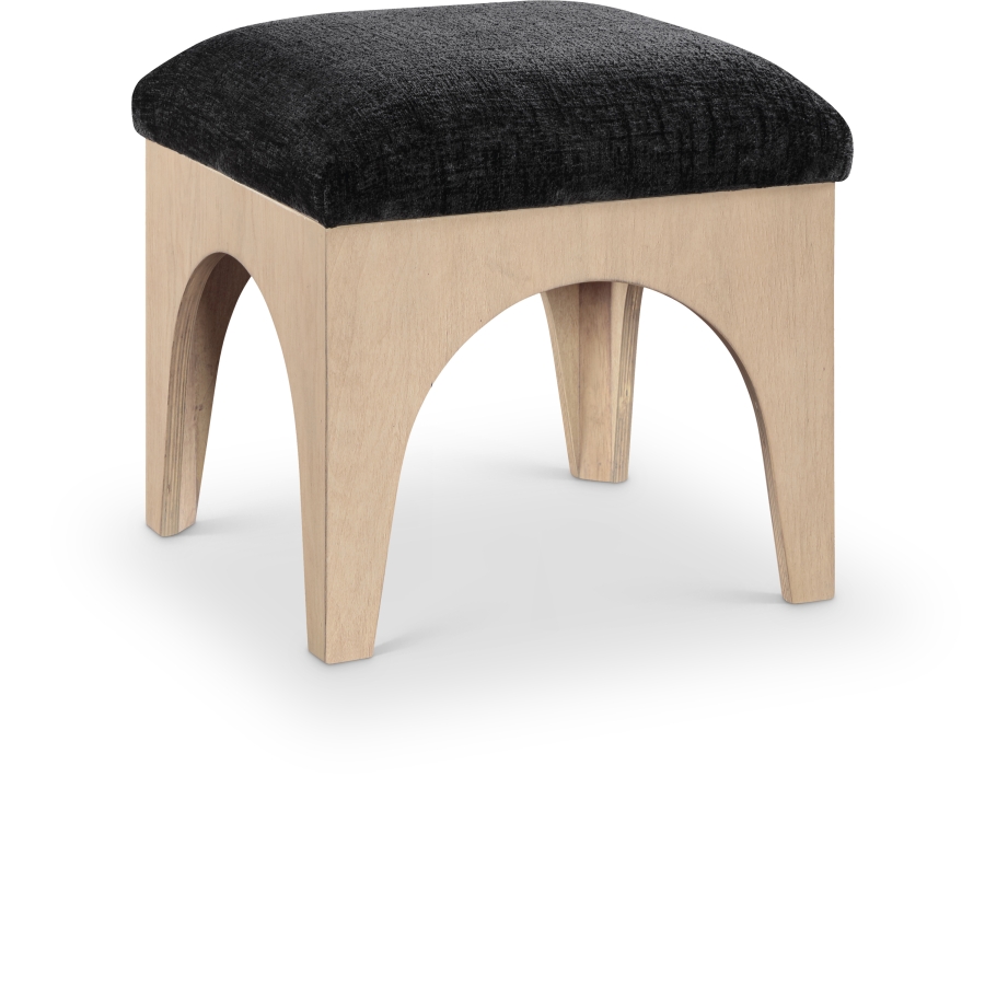 Lawson Chenille Fabric Upholstered Ottoman
