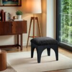 Lawson Chenille Fabric Upholstered Ottoman