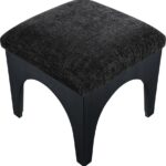 Lawson Chenille Fabric Upholstered Ottoman