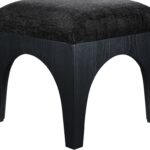 Lawson Chenille Fabric Upholstered Ottoman