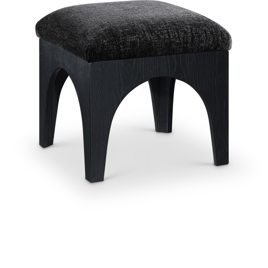 Lawson Chenille Fabric Upholstered Ottoman