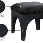Lawson Chenille Fabric Upholstered Ottoman