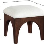 Lawson Chenille Fabric Upholstered Ottoman