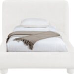 Blair Chenille Fabric Upholstered Bed