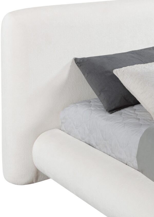 Blair Chenille Fabric Upholstered Twin Bed
