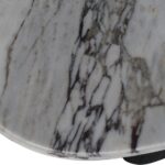 Puglia Marble Top And Oak Wood Base Coffee Table