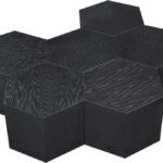 Eternal Oak Wood 6pc. Modular Coffee Table
