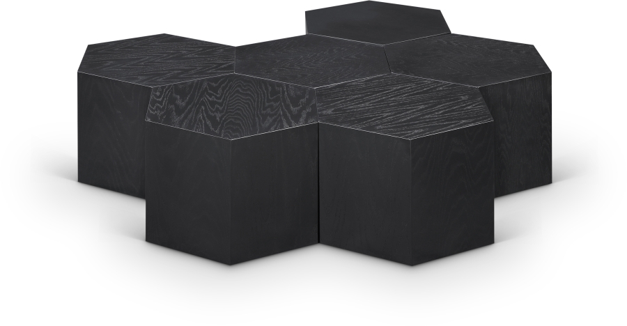 Eternal Oak Wood 6pc. Modular Coffee Table