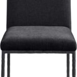 Reeves Chenille Fabric Upholstered Dining Side Chair