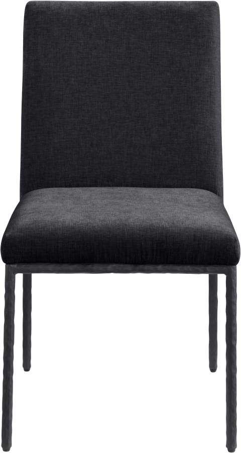 Reeves Chenille Fabric Upholstered Dining Side Chair