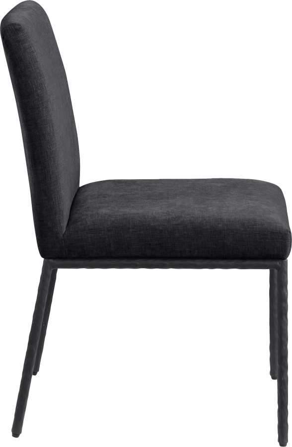 Reeves Chenille Fabric Upholstered Dining Side Chair