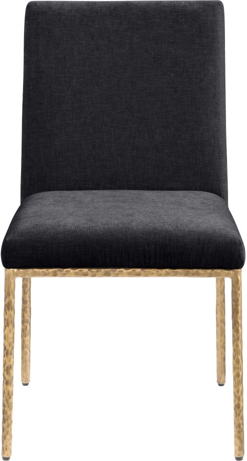 Reeves Chenille Fabric Upholstered Dining Side Chair