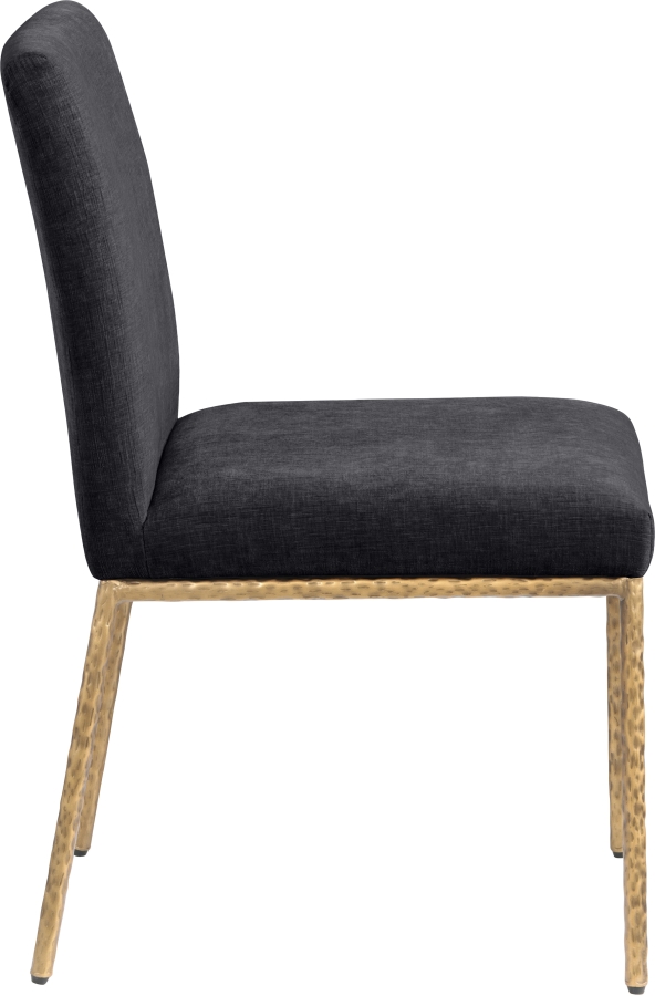 Reeves Chenille Fabric Upholstered Dining Side Chair