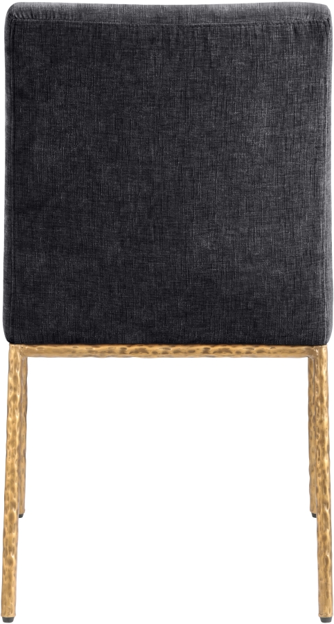 Reeves Chenille Fabric Upholstered Dining Side Chair