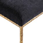 Reeves Chenille Fabric Upholstered Dining Side Chair