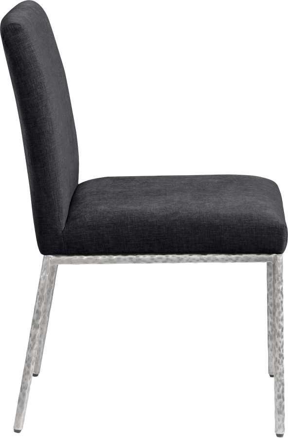 Reeves Chenille Fabric Upholstered Dining Side Chair