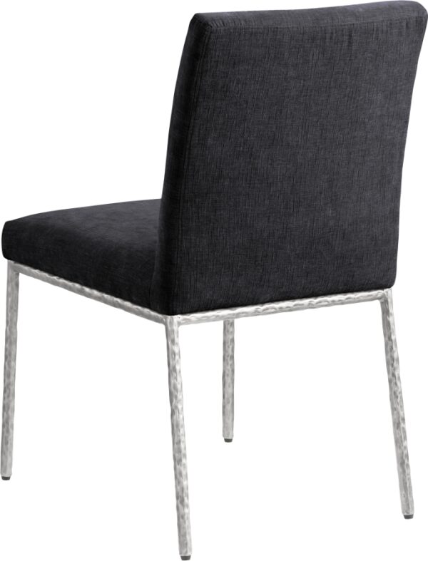 Reeves Chenille Fabric Upholstered Dining Side Chair