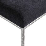 Reeves Chenille Fabric Upholstered Dining Side Chair