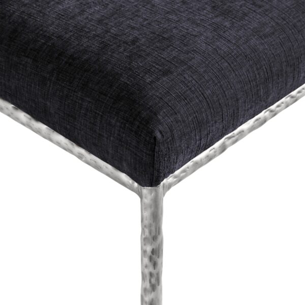 Reeves Chenille Fabric Upholstered Dining Side Chair