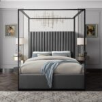 Jax Velvet Upholstered Bed