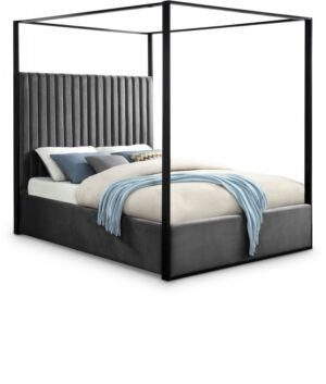 Jax Velvet Upholstered Bed