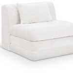 Stellar Chenille Fabric Upholstered Modular Accent Chair