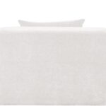 Stellar 114" Chenille Fabric Upholstered 3pc. Modular Sofa
