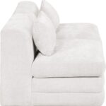 Stellar 76" Chenille Fabric Upholstered 2pc. Modular Loveseat