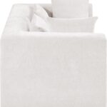 Stellar 76" Chenille Fabric Upholstered 2pc. Modular Loveseat