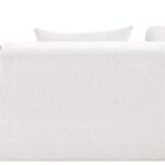 Stellar 114" Chenille Fabric Upholstered 4Pc. Modular Sectional