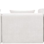 Stellar 114" Chenille Fabric Upholstered 4Pc. Modular Sectional