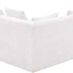 Stellar 114" Chenille Fabric Upholstered 5Pc. Modular Sectional