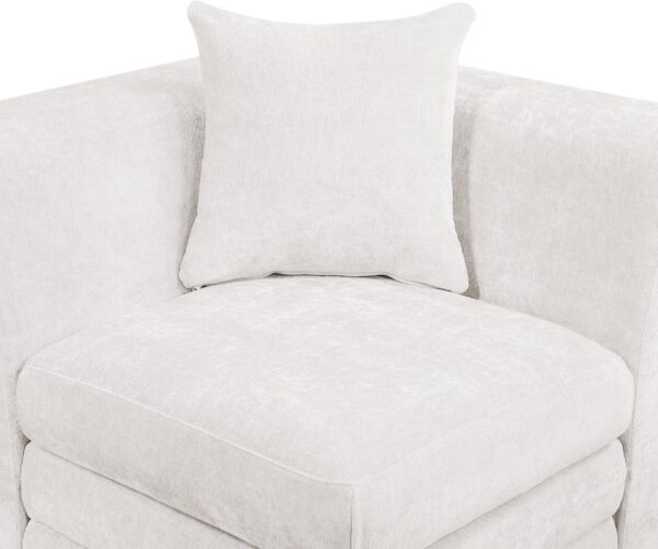 Stellar 152" Chenille Fabric Upholstered 5Pc. Modular Sectional