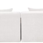 Stellar 152" Chenille Fabric Upholstered 6Pc. Modular Sectional