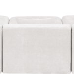 Stellar 114" Chenille Fabric Upholstered 6Pc. Modular Sectional