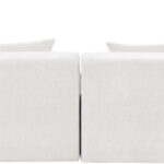 Stellar 152" Chenille Fabric Upholstered 6Pc. Modular Sectional