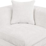 Stellar 152" Chenille Fabric Upholstered 6Pc. Modular Sectional