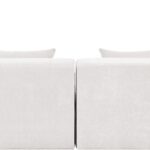 Stellar 152" Chenille Fabric Upholstered 7Pc. Modular Sectional