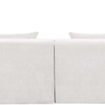 Stellar 152" Chenille Fabric Upholstered 8Pc. Modular Sectional