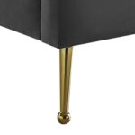 Lily Velvet Upholstered Bed