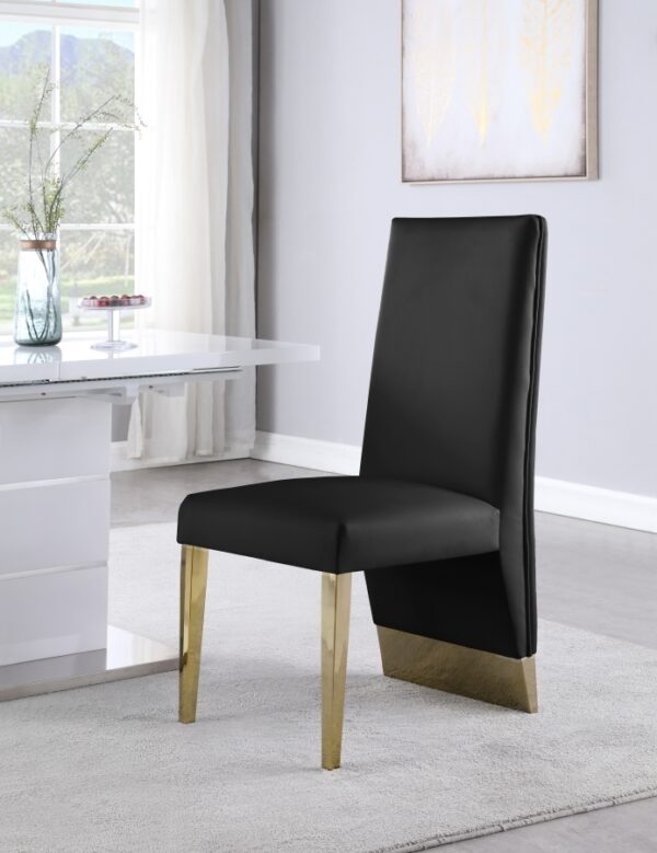 Porsha Vegan Leather Upholstered Dining Chair