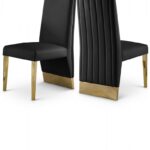 Porsha Vegan Leather Upholstered Dining Chair