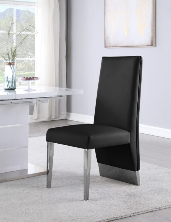 Porsha Vegan Leather Upholstered Dining Chair