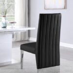 Porsha Vegan Leather Upholstered Dining Chair
