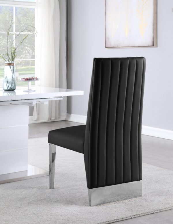 Porsha Vegan Leather Upholstered Dining Chair