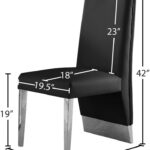 Porsha Vegan Leather Upholstered Dining Chair